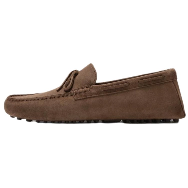 ZARA LIMITED EDITION Gommino Loafers Men's Brown