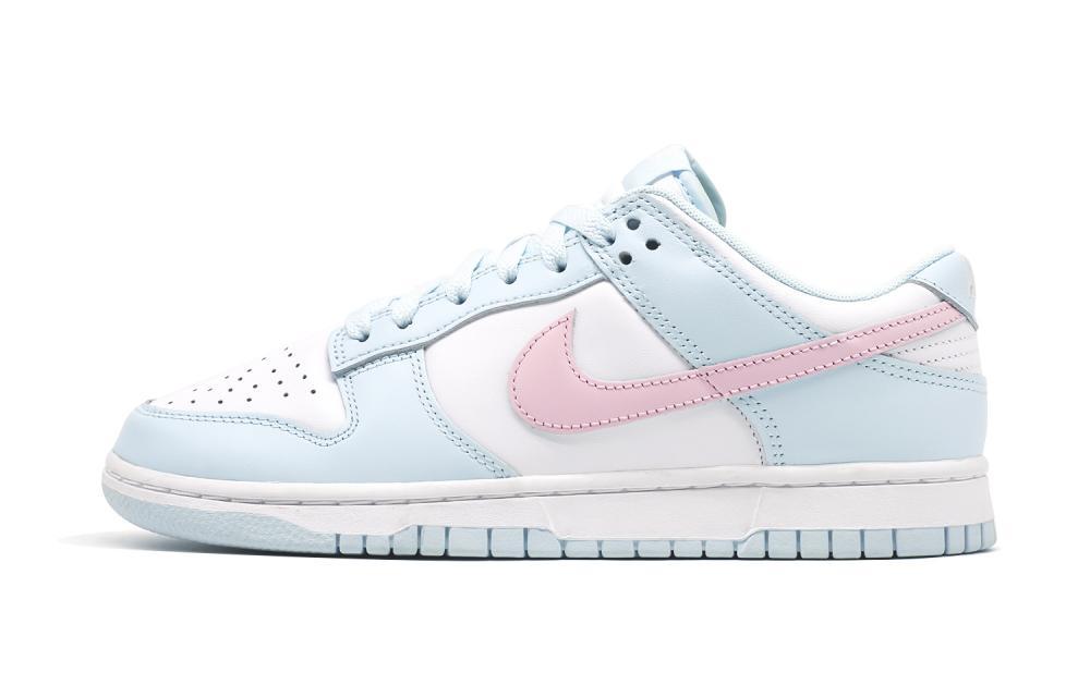 Nike Dunk 'Glacier Blue' Slip Resistant, Abrasion Resistant, Breathable Low Top Skateboard Shoes Men's Blue White
