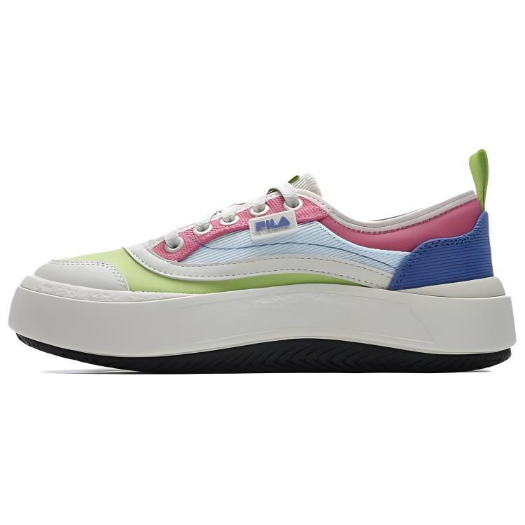 FILA JELLYFISH Shoes Height Increasing Low Top Canvas Shoes Women's Green Blue