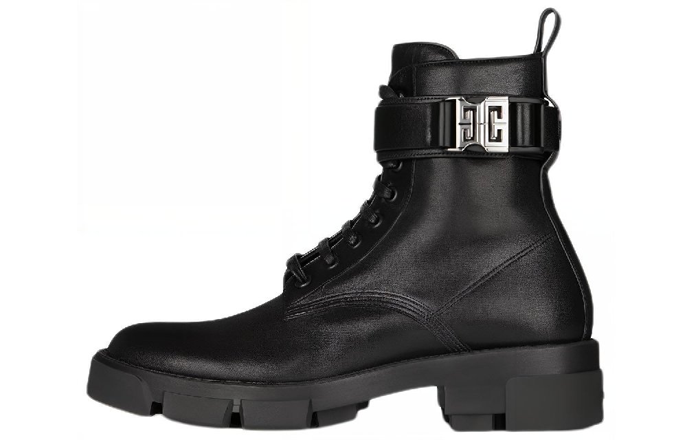 Givenchy Terra 45mm 4G-buckle Lace-up Boots