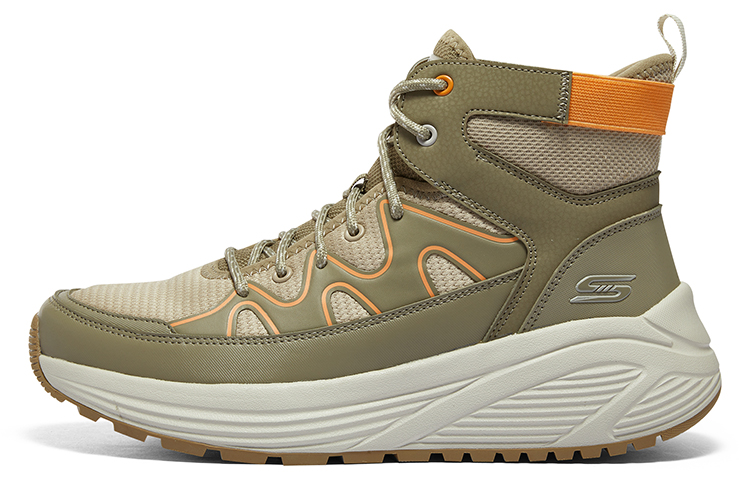 Skechers Warm Boots 'Olive Orange'