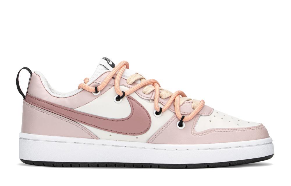 Nike Court Borough FZBB Low top Skateboard Shoes GS Pink Beige купить в интернет-магазине Yoocart с быстрой доставкой по России.