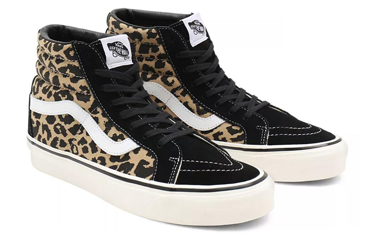 Vans SK8 Hi 38 DX Anaheim Factory Black Leopard купить в интернет-магазине Yoocart с быстрой доставкой по России.