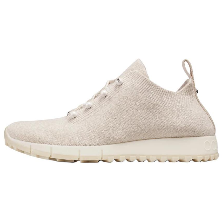 Jimmy Choo Veles Low top Casual Shoes Women's Beige