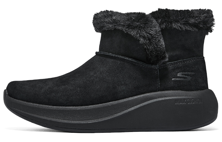 Skechers Max Cushioning Essential Warm And Wear-Resistant Crew Snow Boots Women's Black
