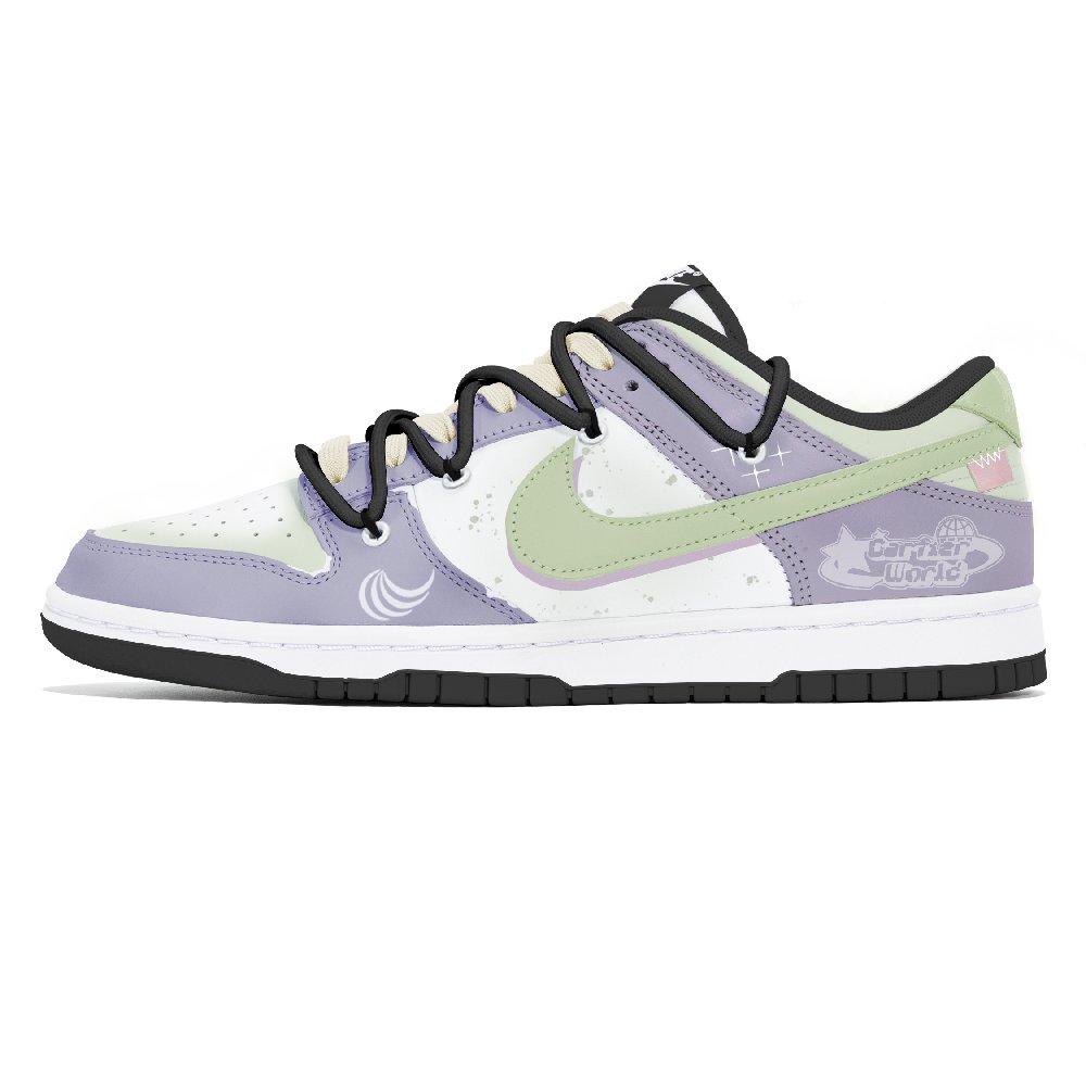 Nike Dunk Skateboard Shoes Unisex Low-Top Purple