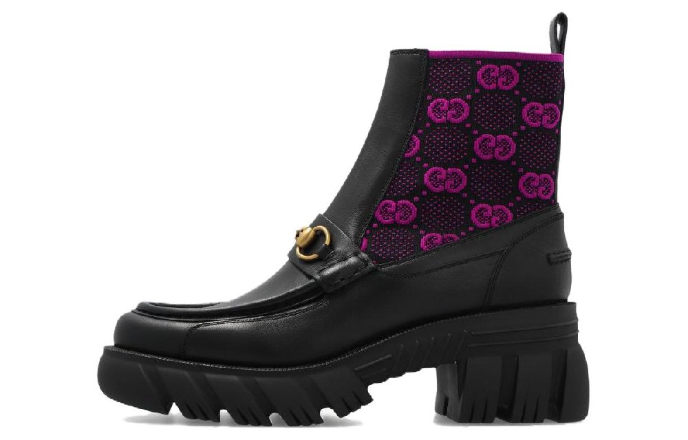 GUCCI GG Supreme Ankle Boots