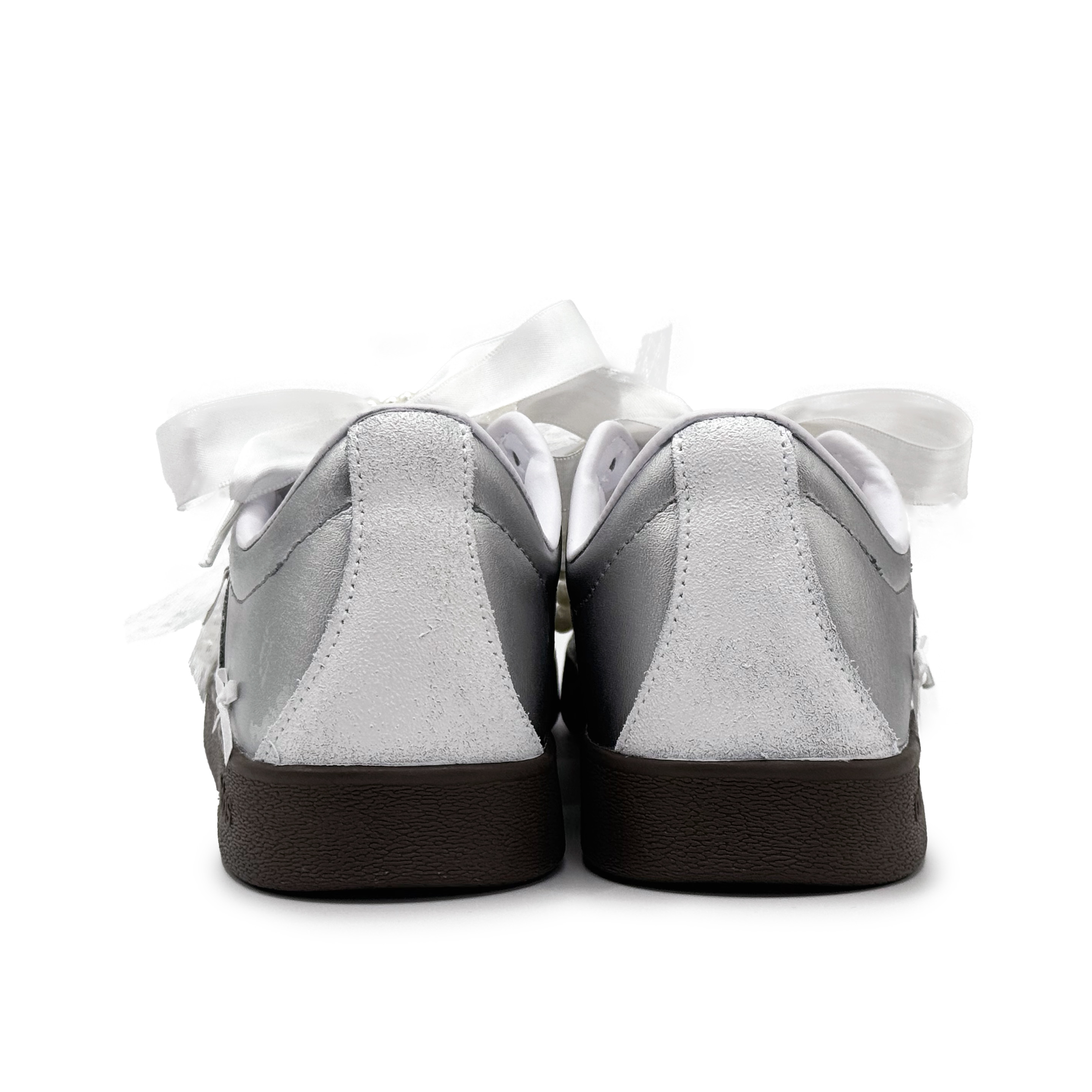 Adidas Neo VL COURT 2.0 Ballet Girlish Abrasion Resistant Low top Skateboard Shoes Unisex Silver купить в интернет-магазине Yoocart с быстрой доставкой по России.