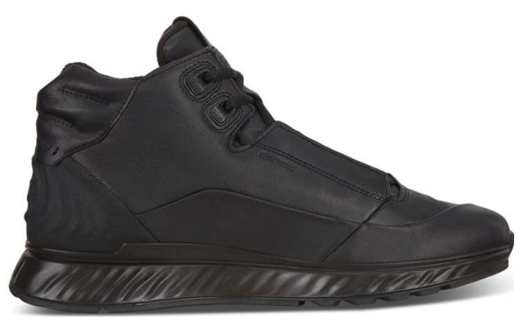 Ecco Dynamic Collection High Top Casual Shoes Men's Black