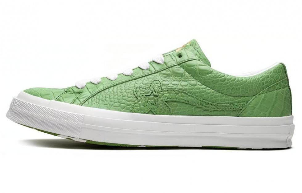 Converse One Star Ox Golf Le Fleur Faux Skin Green