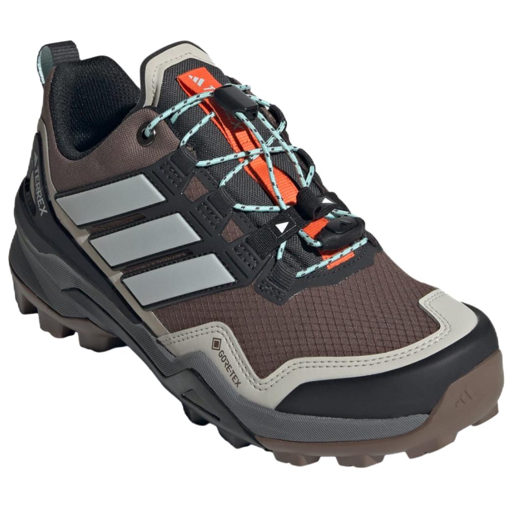Adidas Terrex Skychaser Waterproof And Breathable Support Grip Low top Mountaineering Hiking Shoes Women's Red Brown купить в интернет-магазине Yoocart с быстрой доставкой по России.