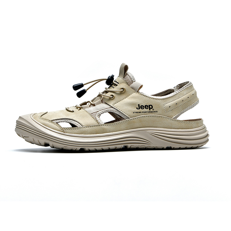 Jeep River Trekking Shoes Men's Sand