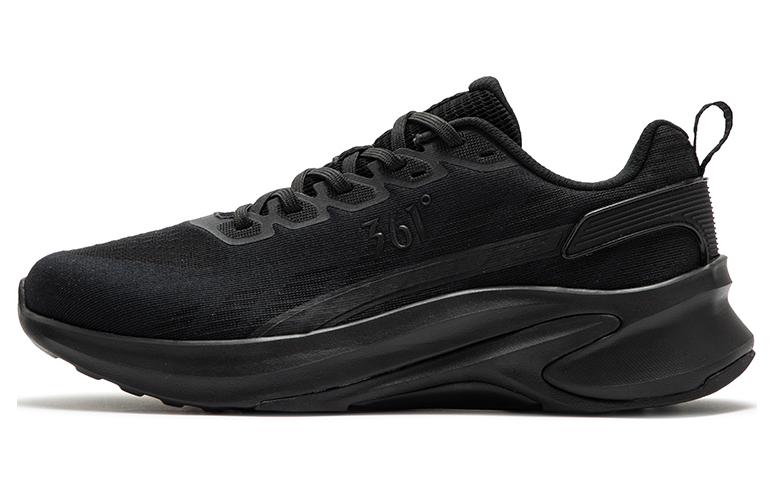 361° Cushioning Low-Top Running Shoes Men's Black