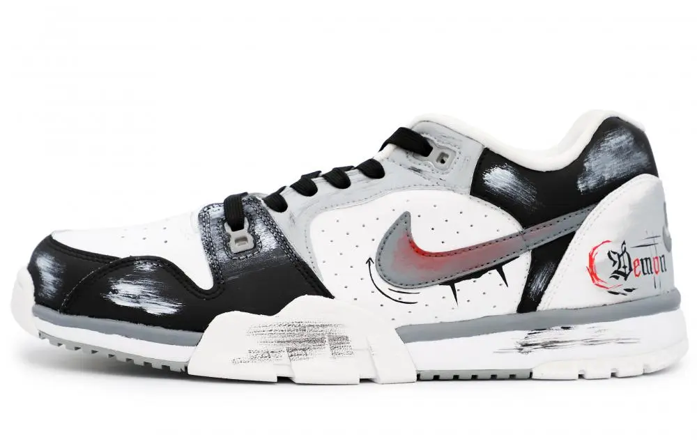 Nike Air Cross Trainer Lost In The Shadow Support Lightweight Low-Top Training Shoes Men's Black White