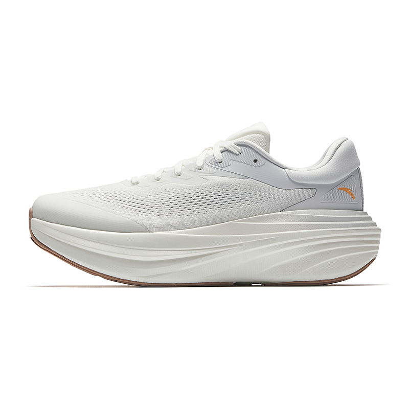 Anta Anti Slip Wear Resistant Low Top Casual Running Shoes Men's White