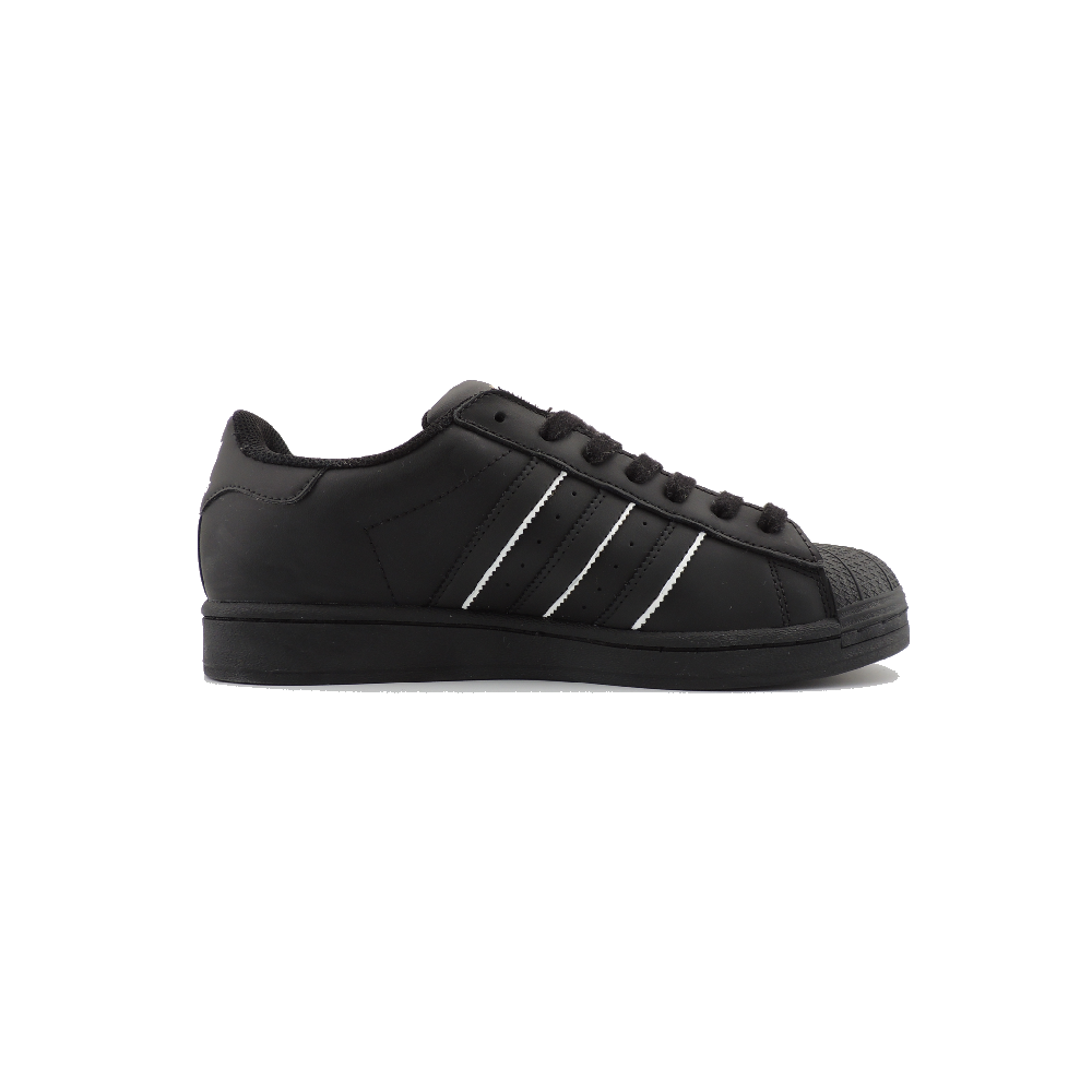 Adidas Originals SUPERSTAR Early Snow Shoes Slip Resistant Low Top Skateboard Shoes Unisex Black White