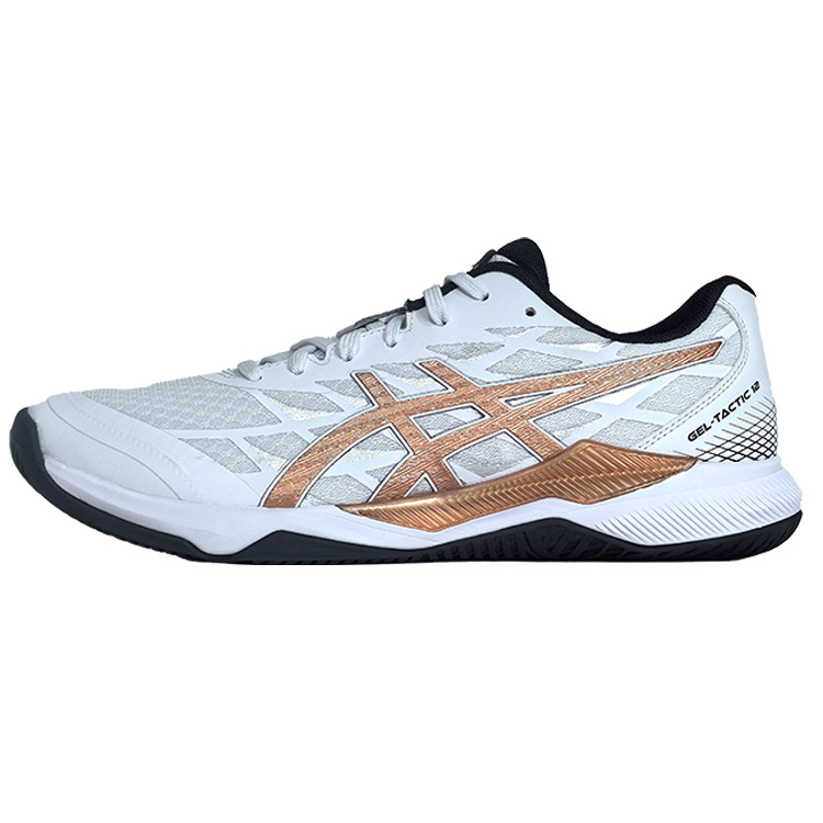 Asics Gel-Tactic 12 Breathable Low-Top Training Shoes Unisex Silver