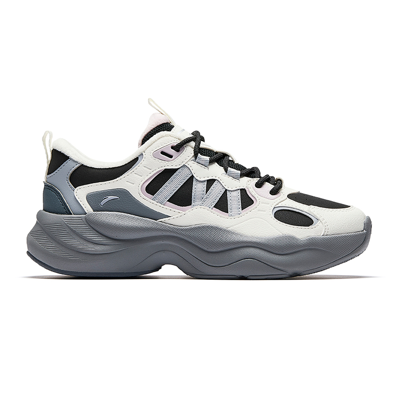 Anta Cushioning, Wear Resistant Low top Chunky Sneakers Women's