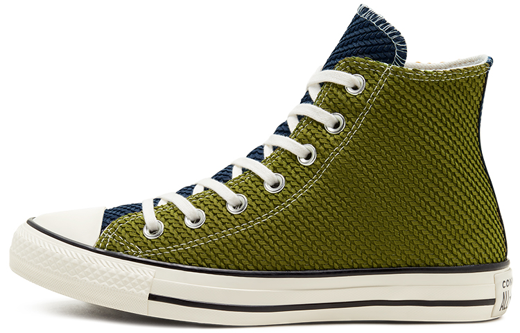 Converse Chuck Taylor All Star Runway Cable Yellow Green Hi Sneakers 'Green Yellow' Women's