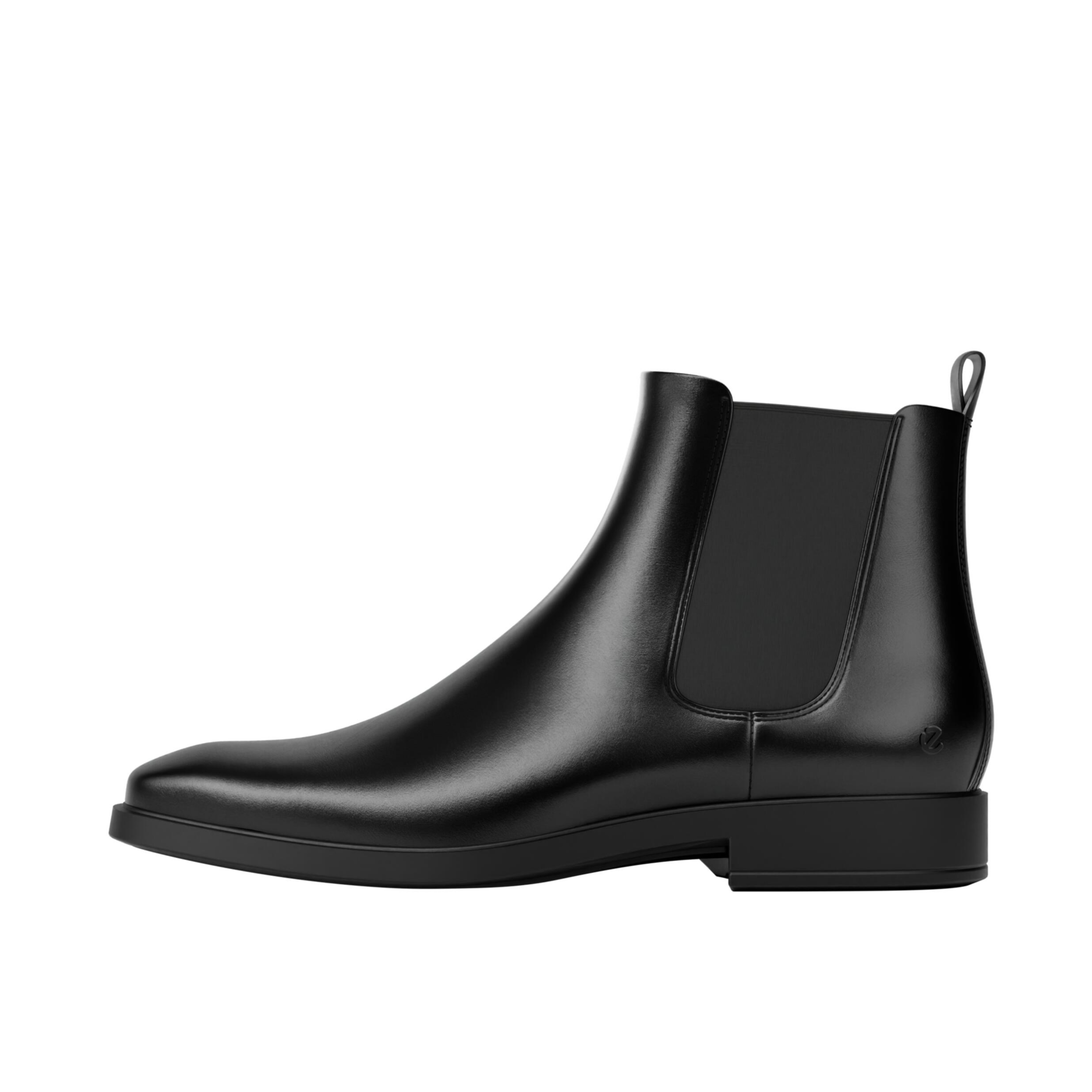 Ecco Urban Beige Blue Collection Short Chelsea Boots Men's