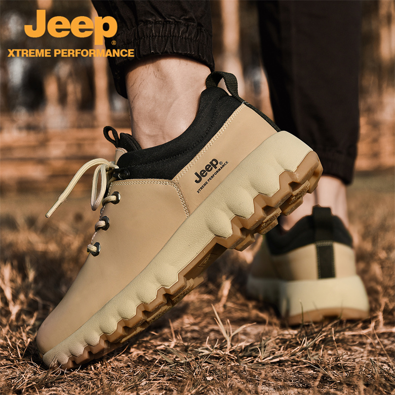 Jeep Low-Top Outdoor Shoes Unisex Sand купить в интернет-магазине Yoocart с быстрой доставкой по России.