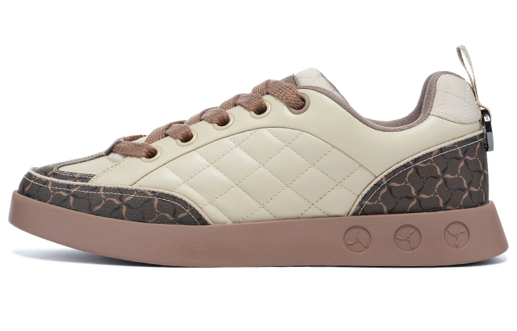 LI-NING 1990 Wind Chimes 2 Low-Top Skateboard Shoes Men's White Umber