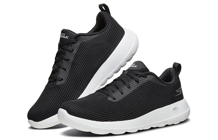 Skechers Go Walk Max Low Black/White купить в интернет-магазине Yoocart с быстрой доставкой по России.