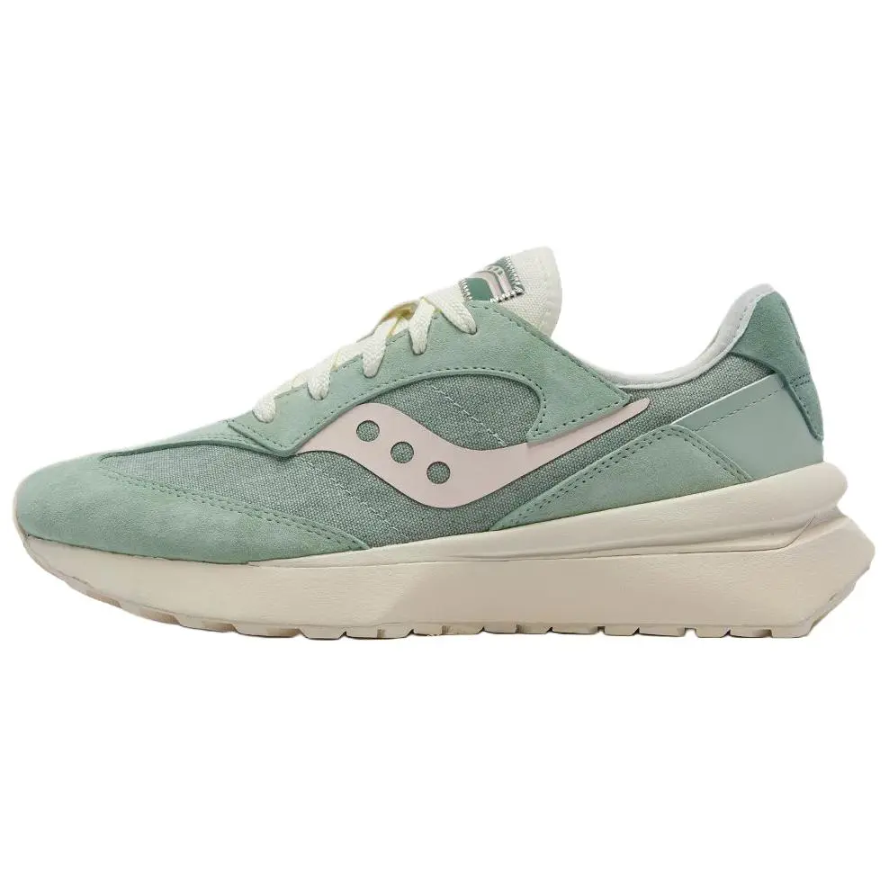 Saucony JAZZ RENEW Jazz Slip Resistant Abrasion Resistant Low top Casual Shoes Women's Green