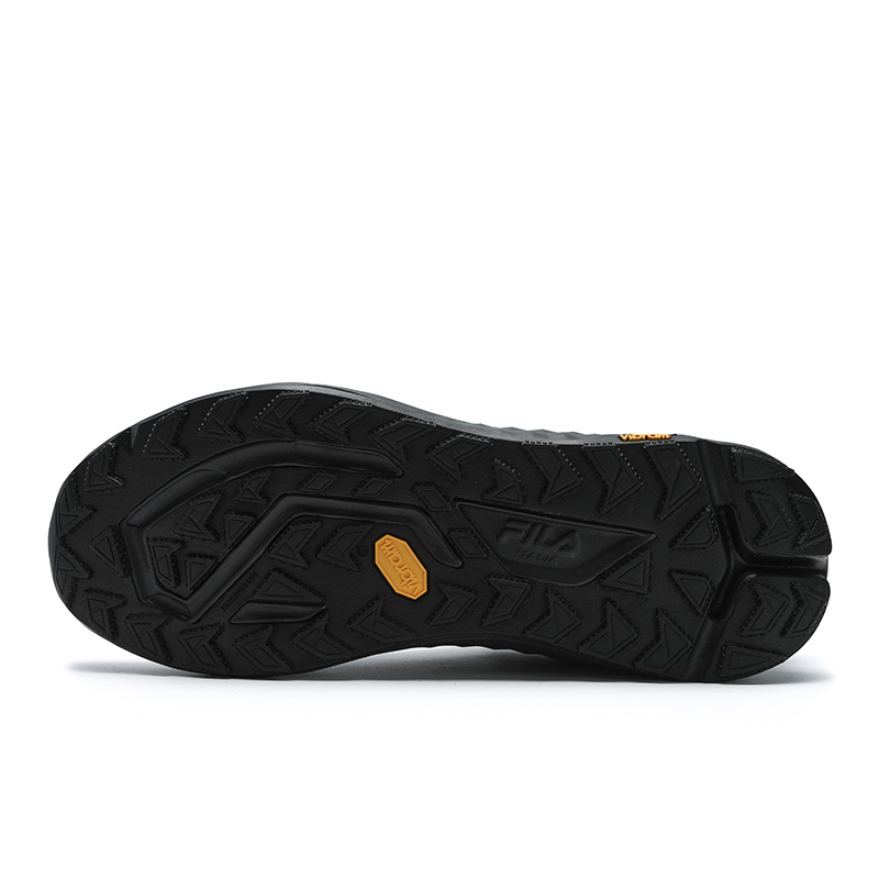 FILA BOA WOLF Wear-Resistant Low-Top Running Shoes Men's Black