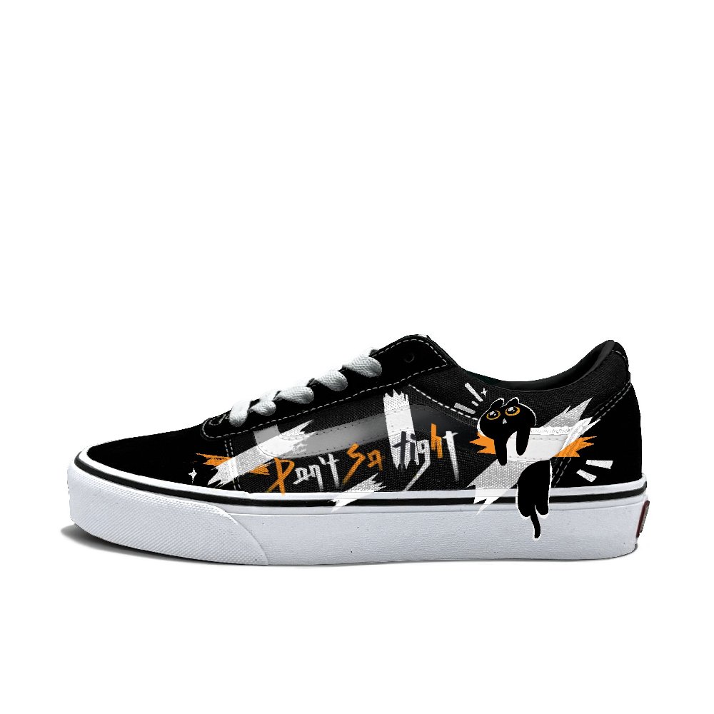 Vans Ward Abrasion Resistant Low Top Skateboard Shoes Men's White