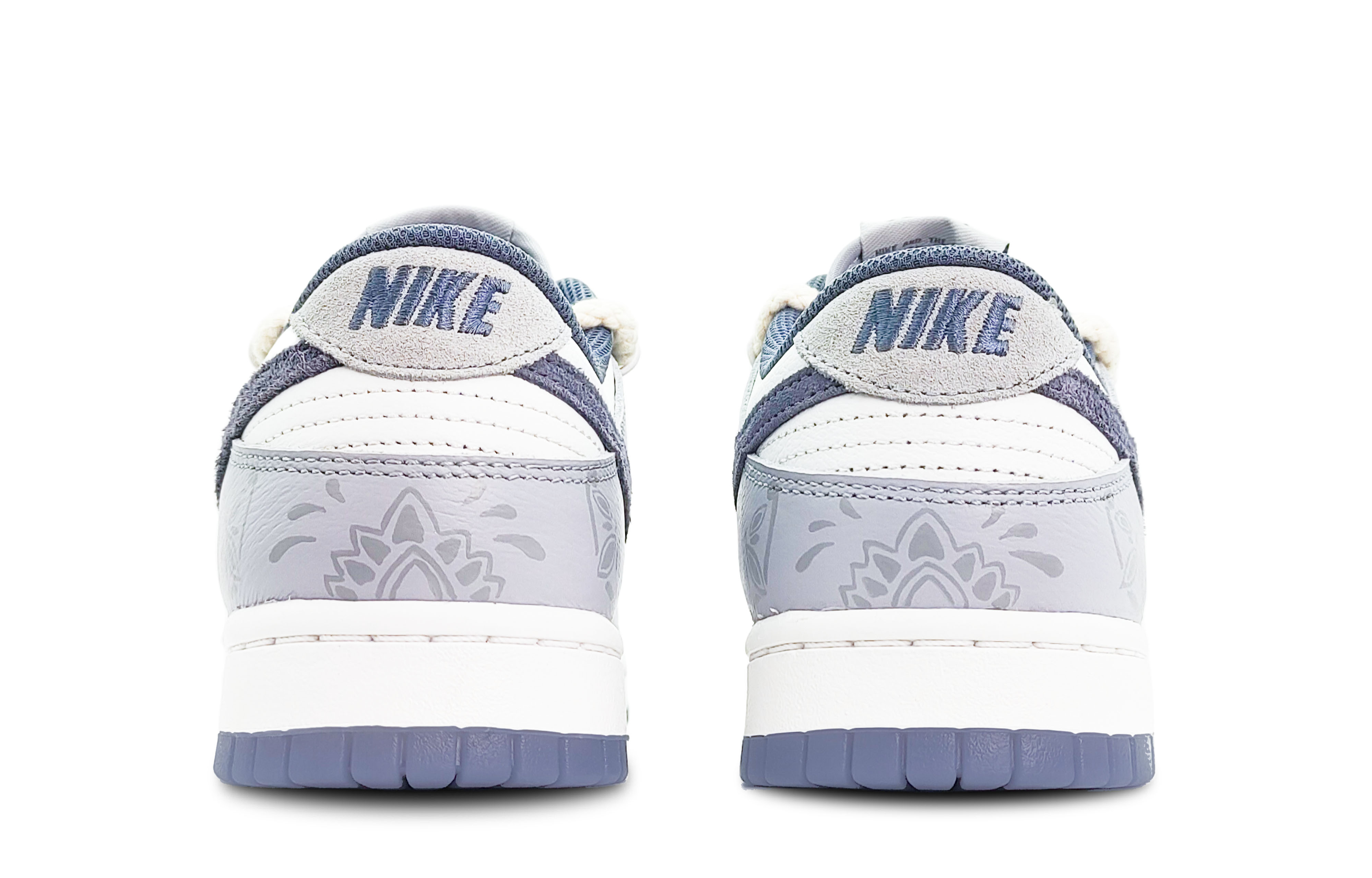 Nike Dunk Slip-Resistant Low-Top Skateboard Shoes Men's White Gray купить в интернет-магазине Yoocart с быстрой доставкой по России.