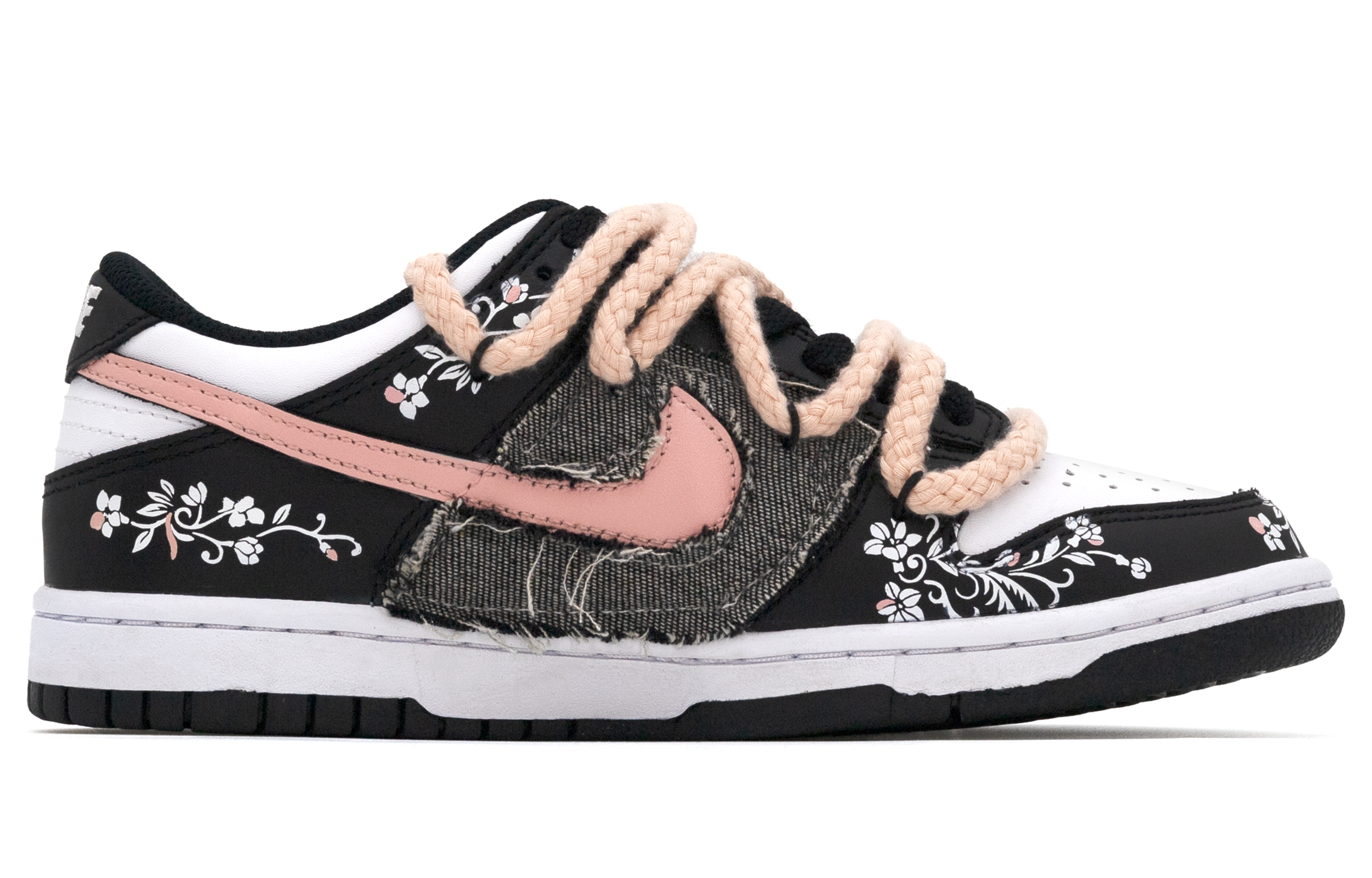 Nike Slip Resistant Shock Absorbers With Abrasion Resistant Properties Low top Skateboard Shoes Women's Black White купить в интернет-магазине Yoocart с быстрой доставкой по России.