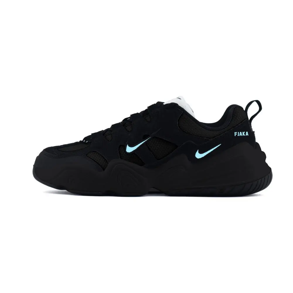 Nike Tech Hera Cool Black Abrasion Resistant Low top Casual Shoes Unisex Black Blue