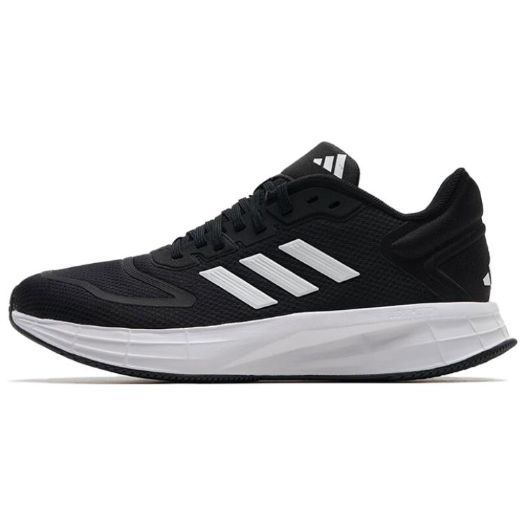 Adidas Duramo 10 Abrasion Resistant Low Top Running Shoes Women's Black White