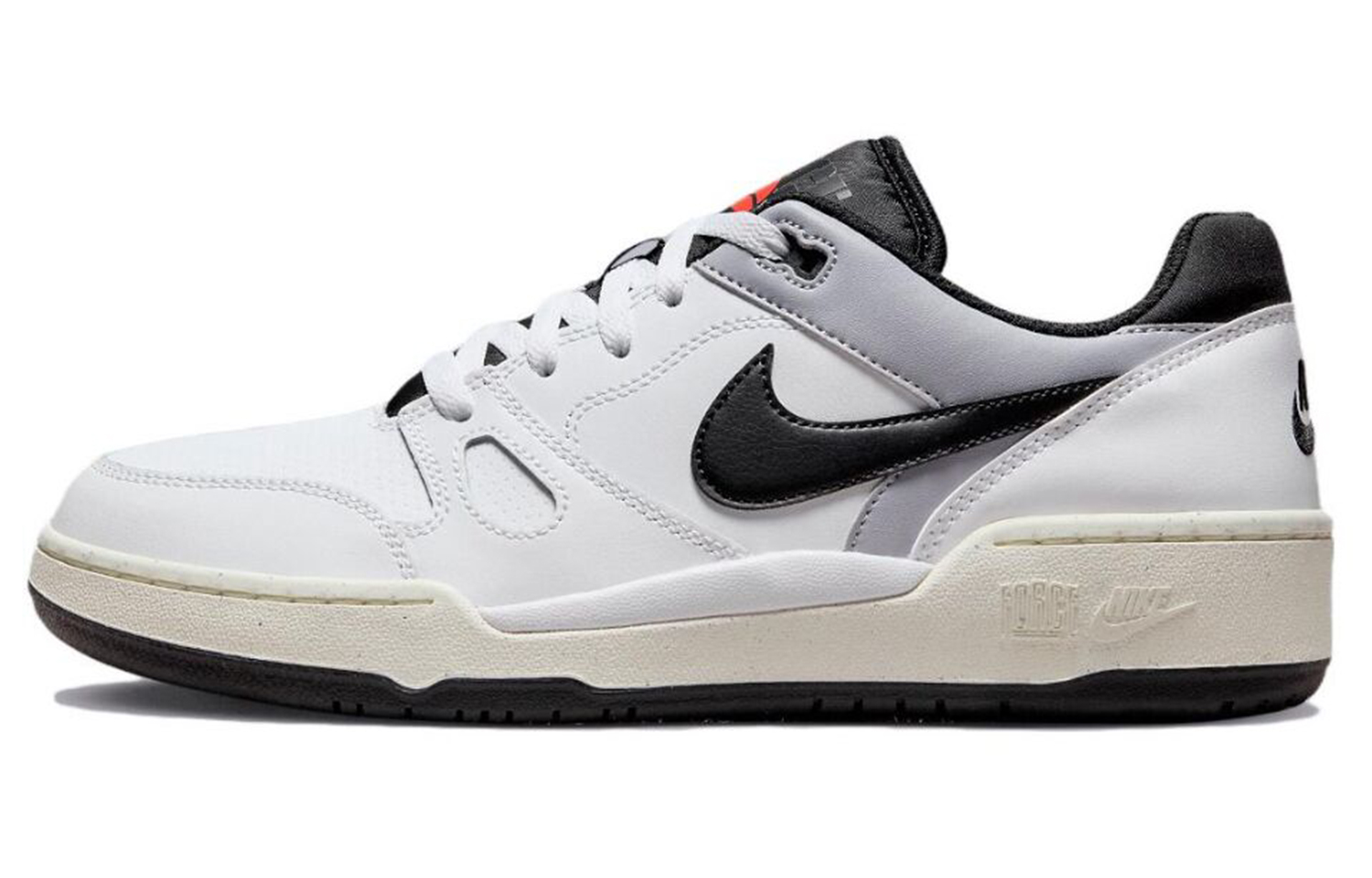 Nike Full Force Low Abrasion-Resistant Slip-Resistant Low-Top Skateboard Shoes Men's White Black купить в интернет-магазине Yoocart с быстрой доставкой по России.