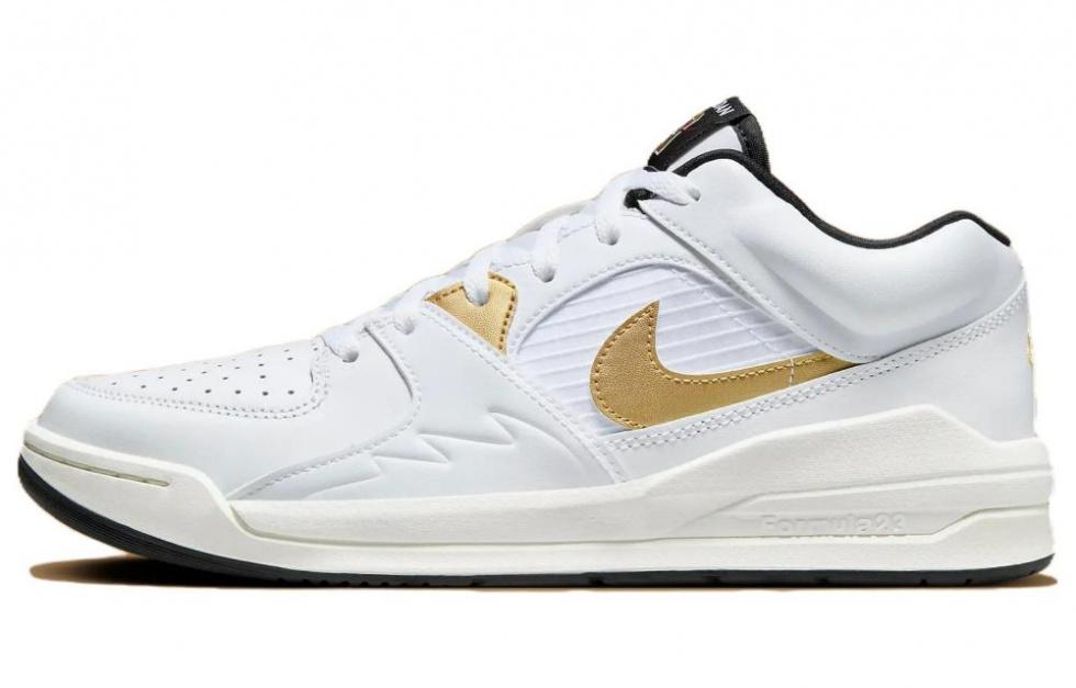 JORDAN Stadium 90 White Metallic Gold