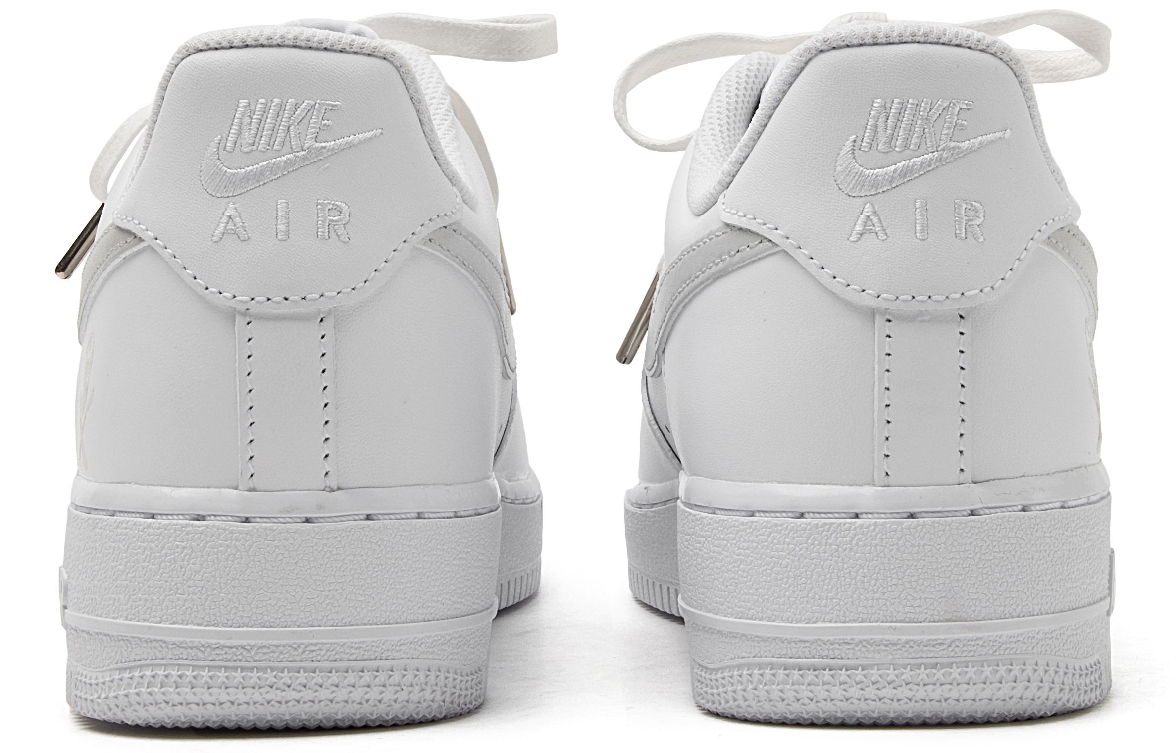 Nike Air Force 1 Air Force 1 Wear-Resistant Balance Low-Top Skateboard Shoes Unisex White Silver купить в интернет-магазине Yoocart с быстрой доставкой по России.