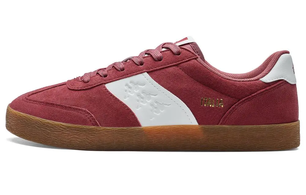 Kappa Back to Back Abrasion Resistant German Army Trainers Unisex Gemstone Red