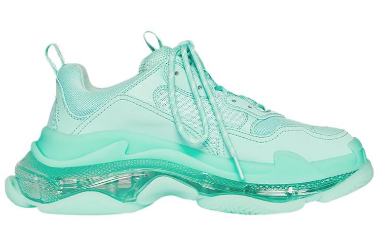 Balenciaga Triple S Clear Sole Green Women's купить в интернет-магазине Yoocart с быстрой доставкой по России.