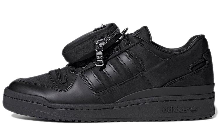 PRADA X PRADA Originals Unisex Forum Low Re Nylon Sneakers Black