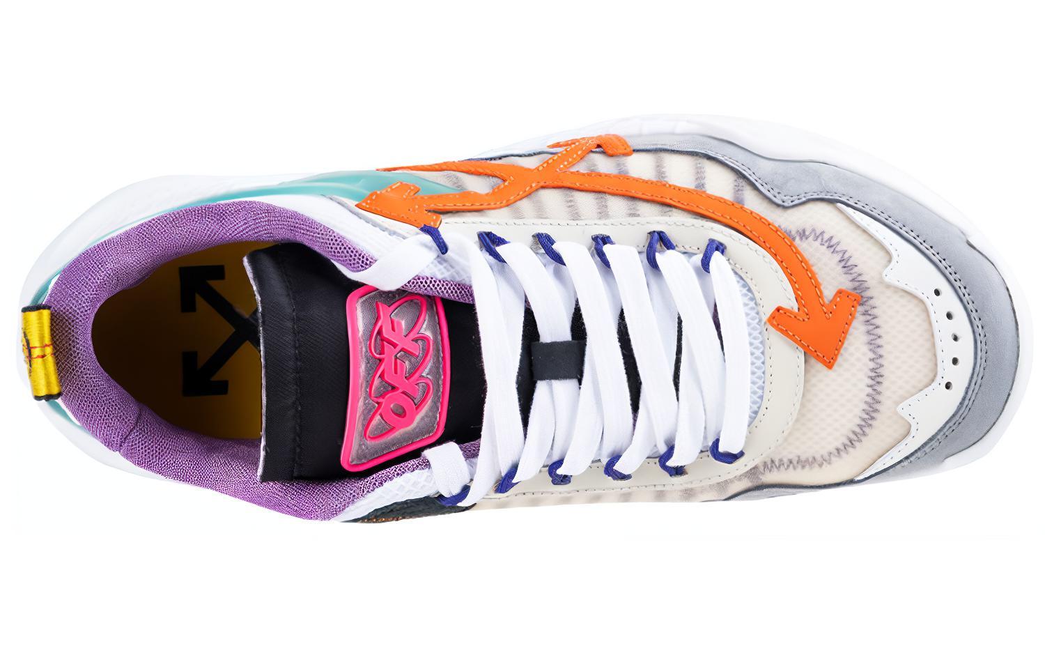 OFF WHITE Male OFF WHITE Sports Casual Shoes 'White Orange' купить в интернет-магазине Yoocart с быстрой доставкой по России.