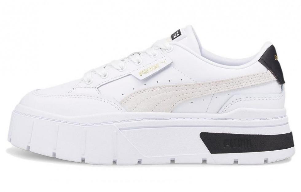PUMA Mayze Stack PUMA White Vaporous Gray Women's