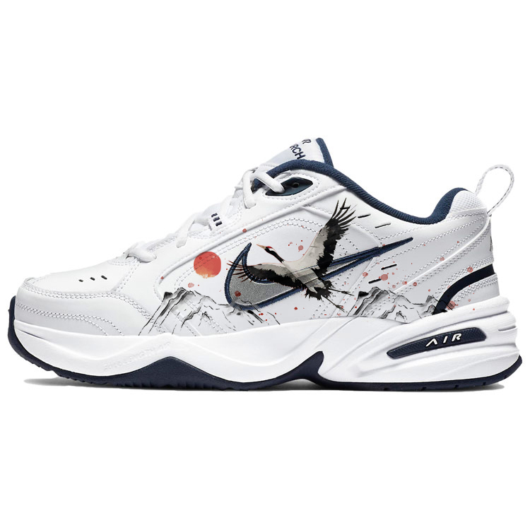 Nike Air Monarch 4 Chunky Sneakers Unisex Low-Top Blue/White