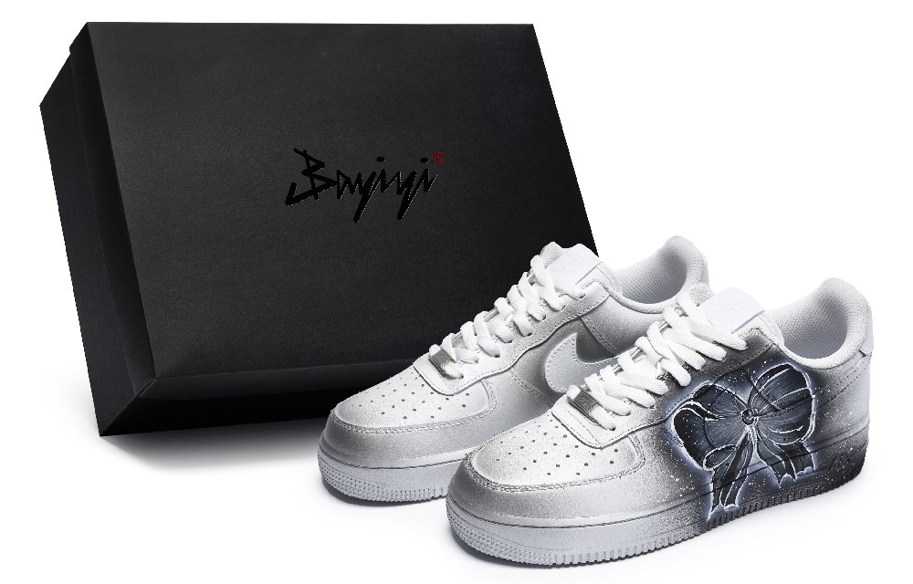 Nike Air Force 1 Skateboard Shoes Women's Low-Top White/Black