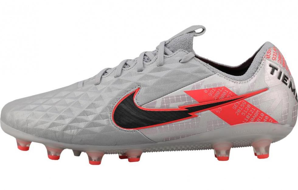 Nike Tiempo Legend 8 Elite Ag Pro 'Metallic Grey Crimson'