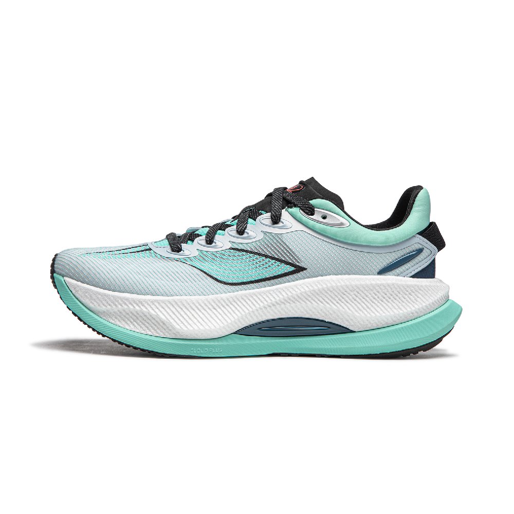 LINING Yueying 4PRO Running Shoes Men Low Top Cloud Blue/Fluorescent Ice Cyan
