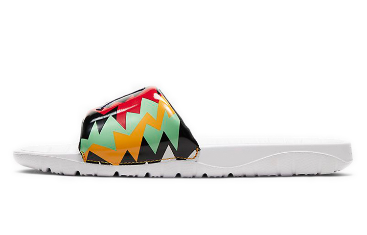 JORDAN Break Slide 'White Multi Color'
