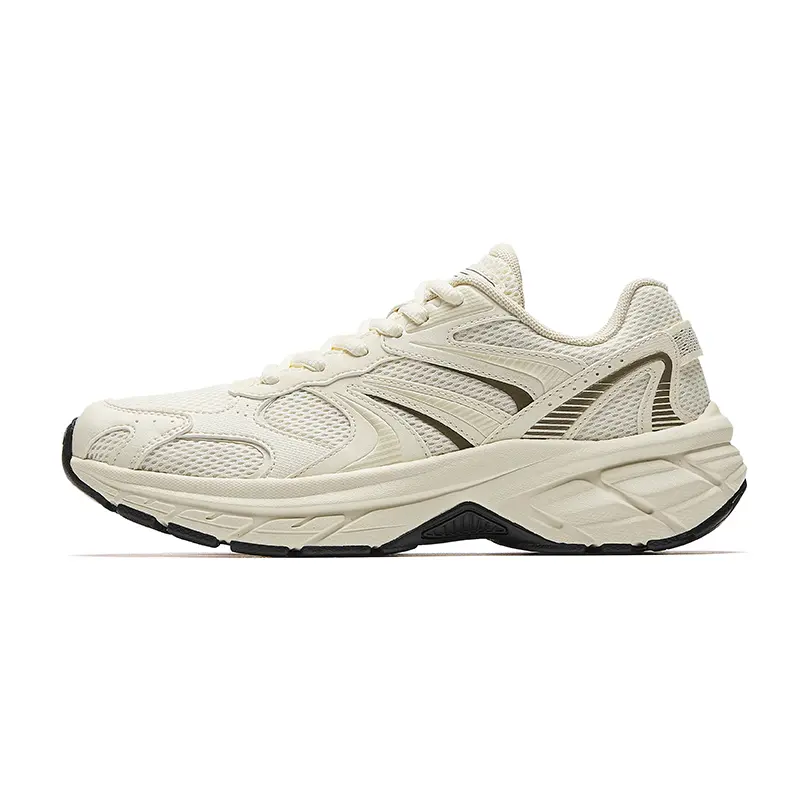 Anta Abrasion Resistant Shock Absorbers Low top Casual Running Shoes Women's White