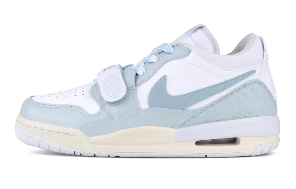 Jordan Legacy 312 Low Top Vintage Basketball Shoes GS Blue White