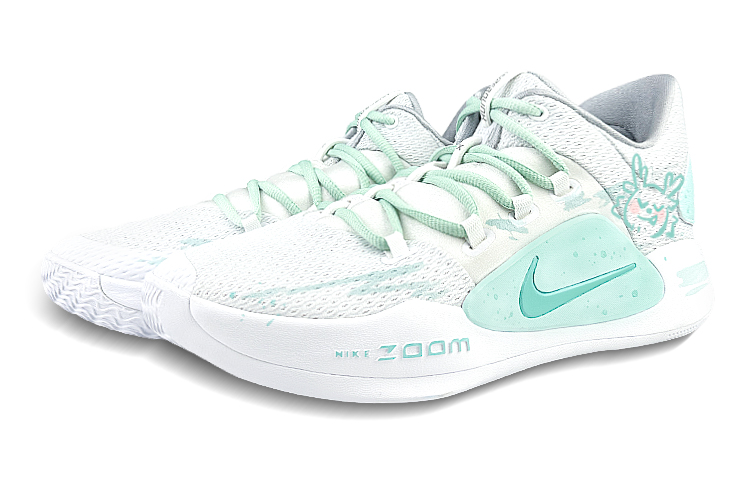 Nike Hyperdunk X Cushioned Anti-Slip And Wear-Resistant Lightweight Low-Top Basketball Shoes Men's Green White купить в интернет-магазине Yoocart с быстрой доставкой по России.